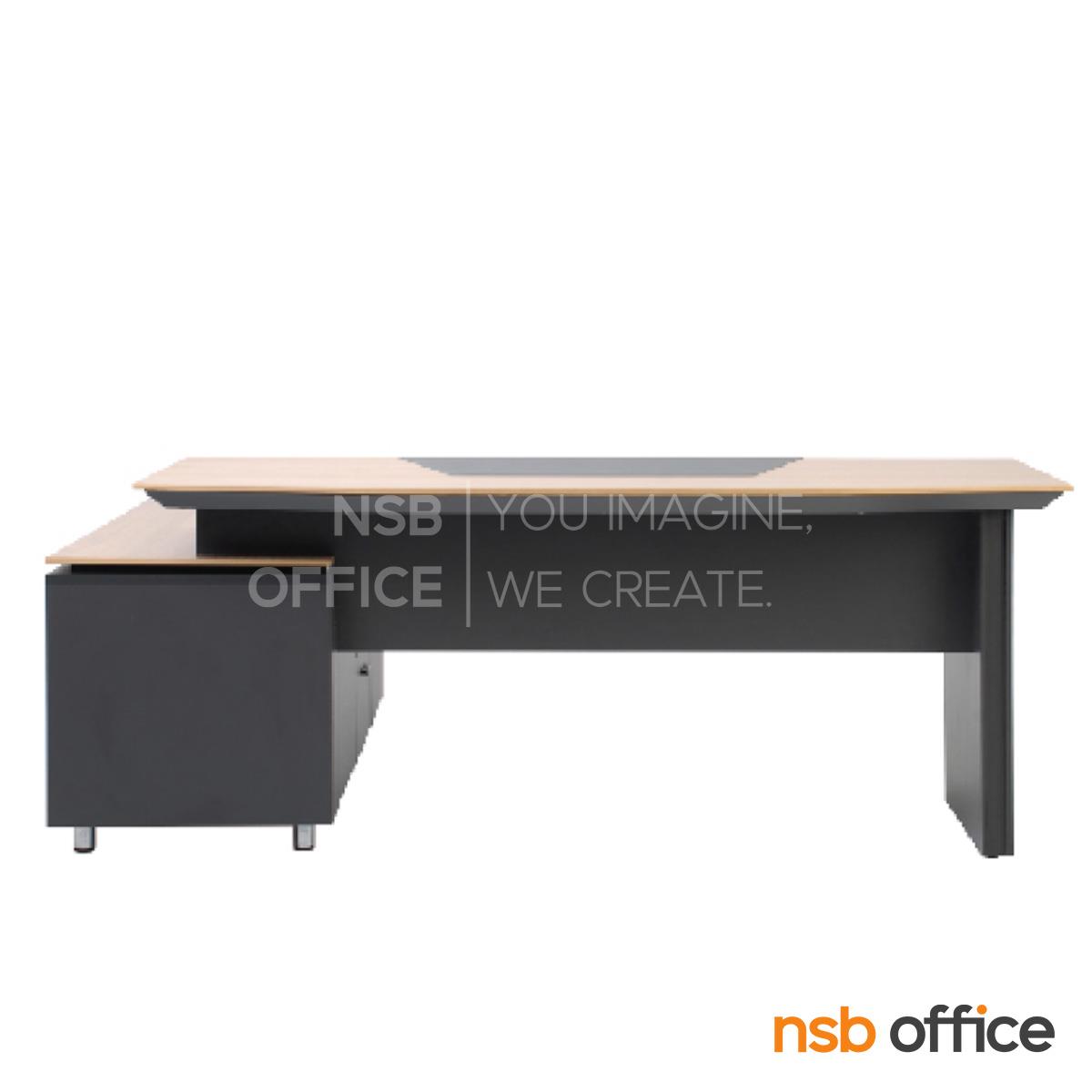 โต๊ะผู้บริหารตัวแอล รุ่น Sola (โซล่า) ขนาด 200W cm.  