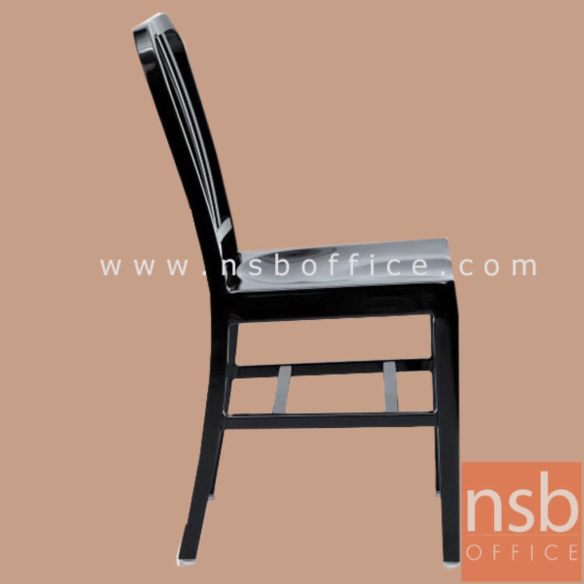 เก้าอี้โมเดิร์นพลาสติกโพลี่(PP)ล้วน รุ่น PN-9276-PP ขนาด 39.5W cm. 