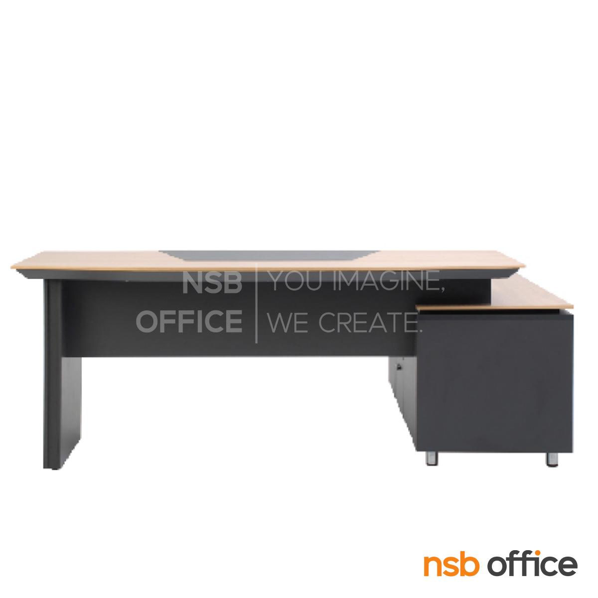 โต๊ะผู้บริหารตัวแอล รุ่น Sola (โซล่า) ขนาด 200W cm.  