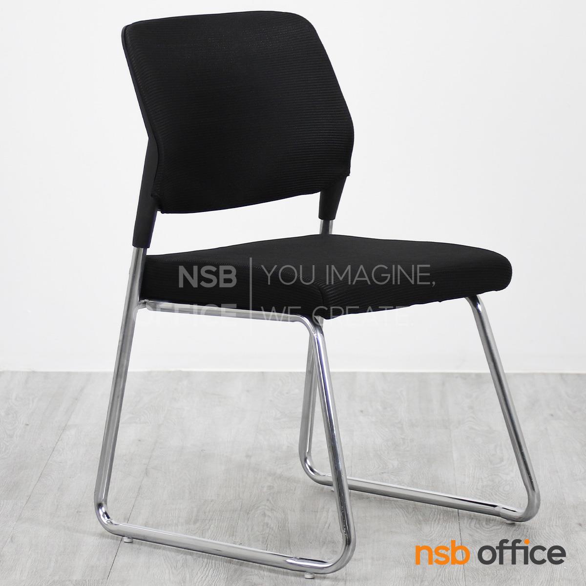 เก้าอี้รับแขกขาตัวยู รุ่น Vermouth (เวอมูธ)  ขาเหล็กชุบโครเมี่ยม