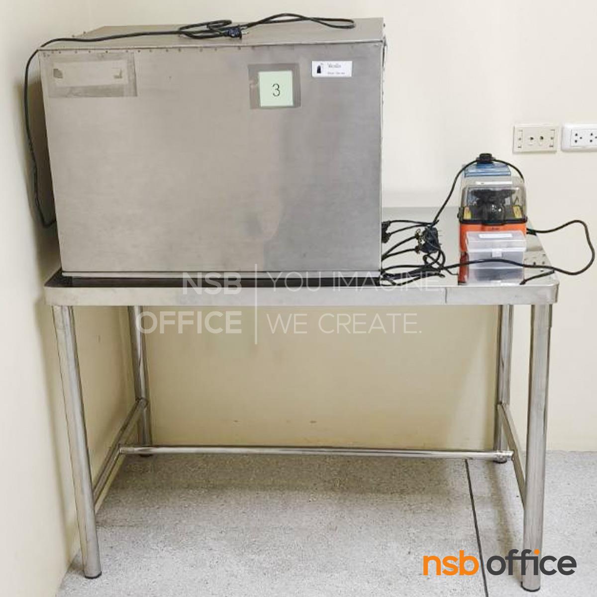 โต๊ะพับสแตนเลสล้วน ขาสามารถถอดได้ รุ่น Aurea (ออเรีย) (ผลิต 4 ขนาดคือ 110W,  150W , 180W, 200W cm.) 
