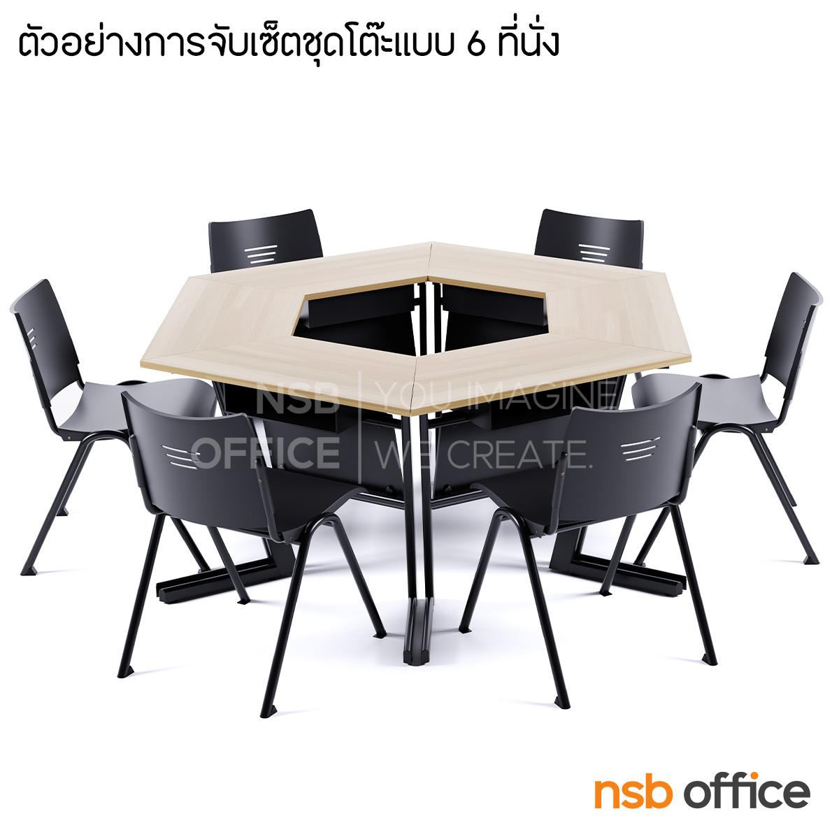 ชุดโต๊ะและเก้าอี้นักเรียน รุ่น Gothic (โกล์ทลิค)  มีช่องเก็บหนังสือ