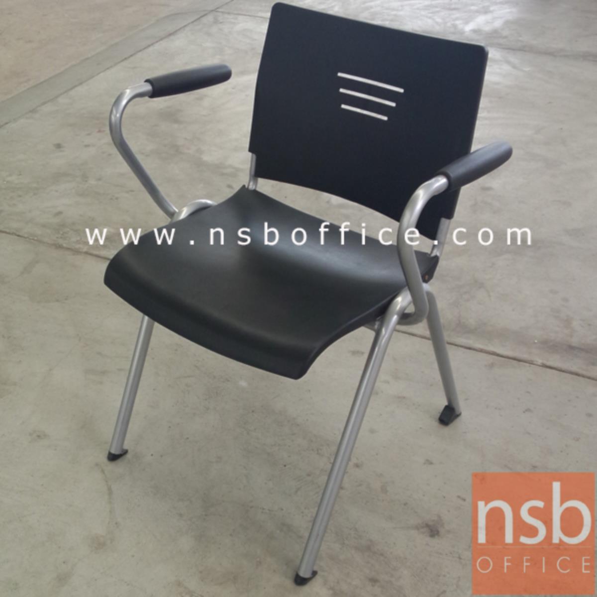เก้าอี้อเนกประสงค์เฟรมโพลี่ รุ่น Merlock (เมอร์ล็อก)  ขาเหล็กพ่นสี epoxy