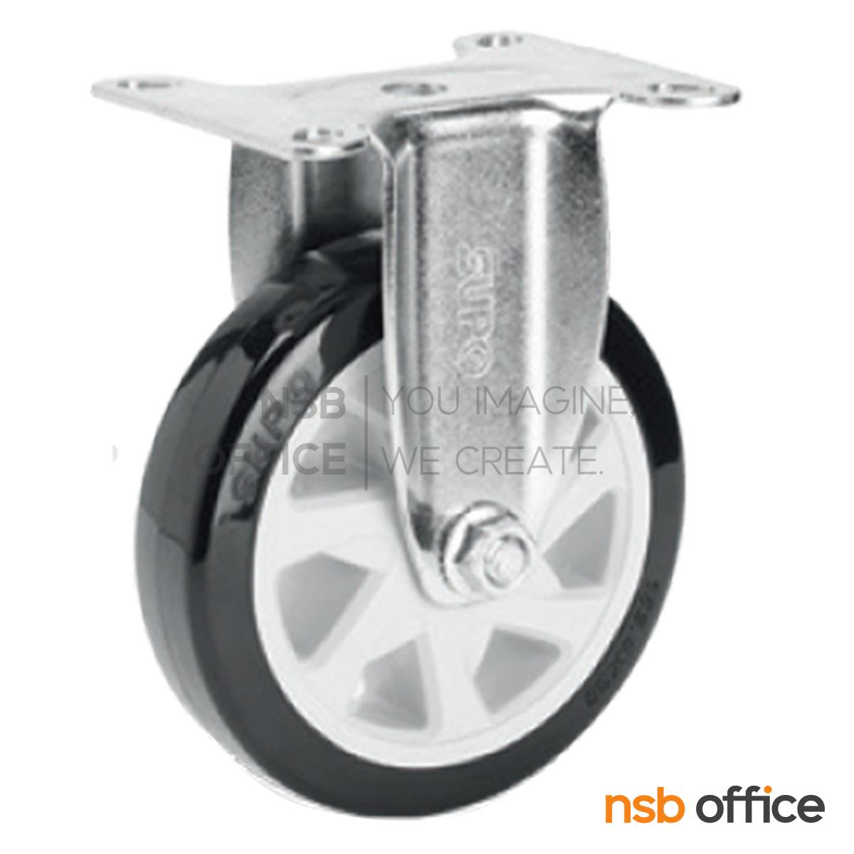 ลูกล้องานเฟอร์นิเจอร์ PUb สีดำ 6 นิ้ว รุ่น Otter (ออทเทอ)  