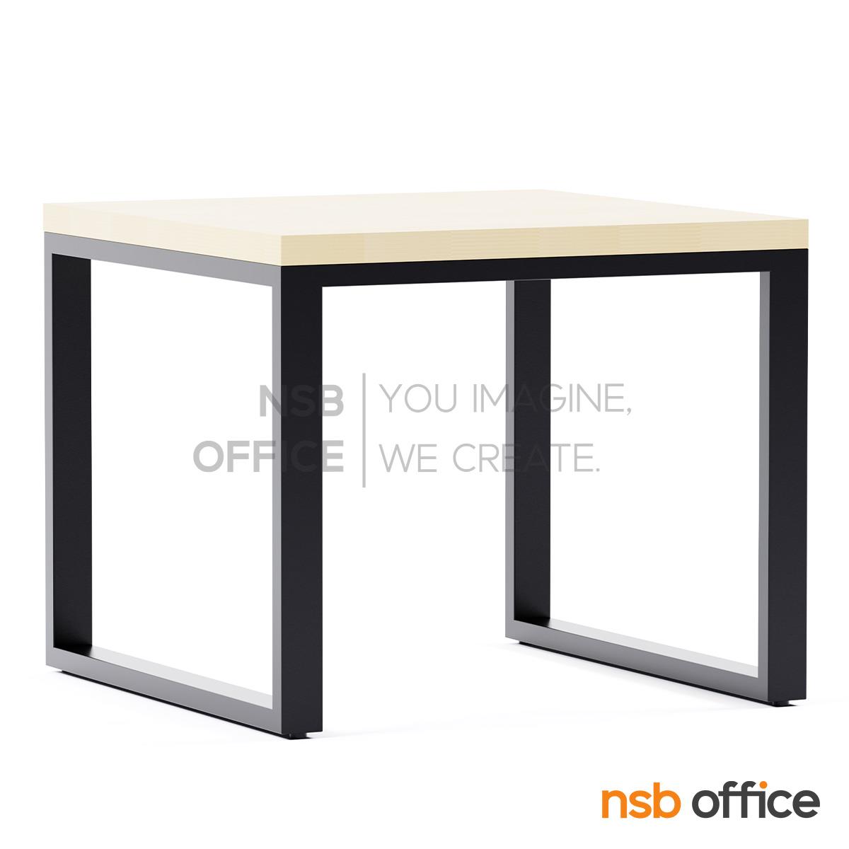 โต๊ะกลางเมลามีน ขาเหล็กทำสี รุ่น Rainbeau (เรนโบ)  