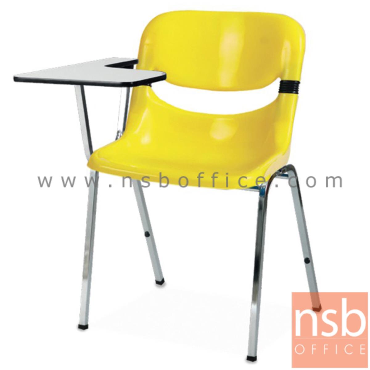B07A084:เก้าอี้เลคเชอร์เฟรมโพลี่ รุ่น PEX-20LC ขาเหล็กชุบโครเมี่ยม