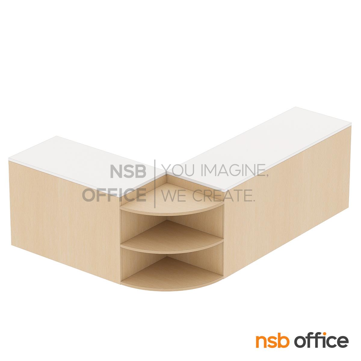 เคาน์เตอร์บาร์กาแฟหน้าท็อป HMR รุ่น Grandoria (แกรนโดเรีย) ขนาด 240W*80H cm. 