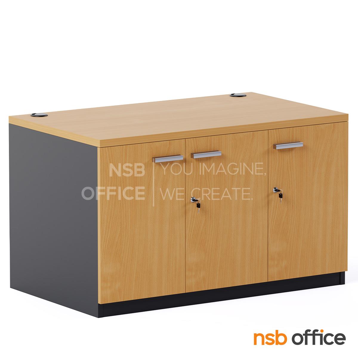 ตู้วางปริ้นเตอร์ 3 บานเปิดเตี้ย Print station - A  