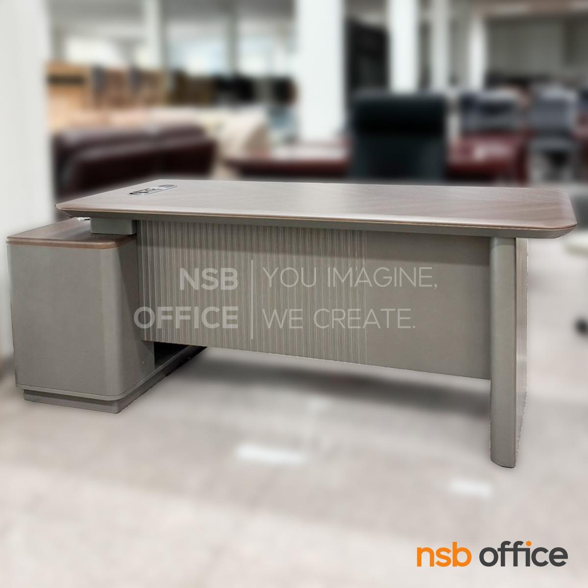 โต๊ะผู้บริหารตัวแอล รุ่น Kernion (เคอร์เนียน) ขนาด 200W cm.  