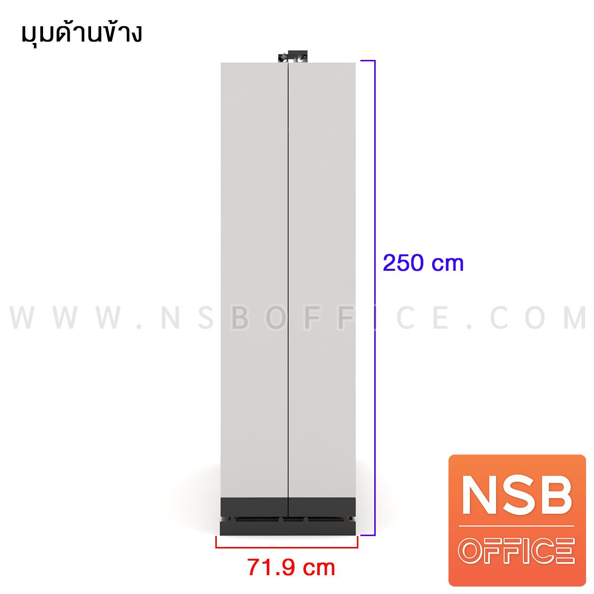 ตู้รางเลื่อนแนวขวางแบบเลื่อนข้าง  5 ,7, 9, 11 ตู้ ความกว้างของตู้เดี่ยว 91.4 ซม. สำหรับแฟ้ม A4 