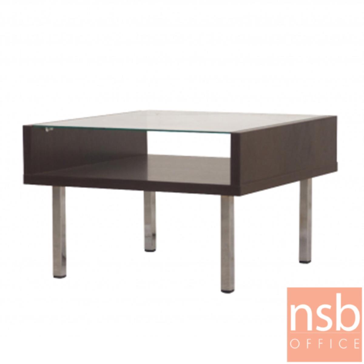 B13A246:โต๊ะกลางโซฟากระจกใส  รุ่น GD-TNY ขนาด 59W ,105W cm.  โครงไม้
