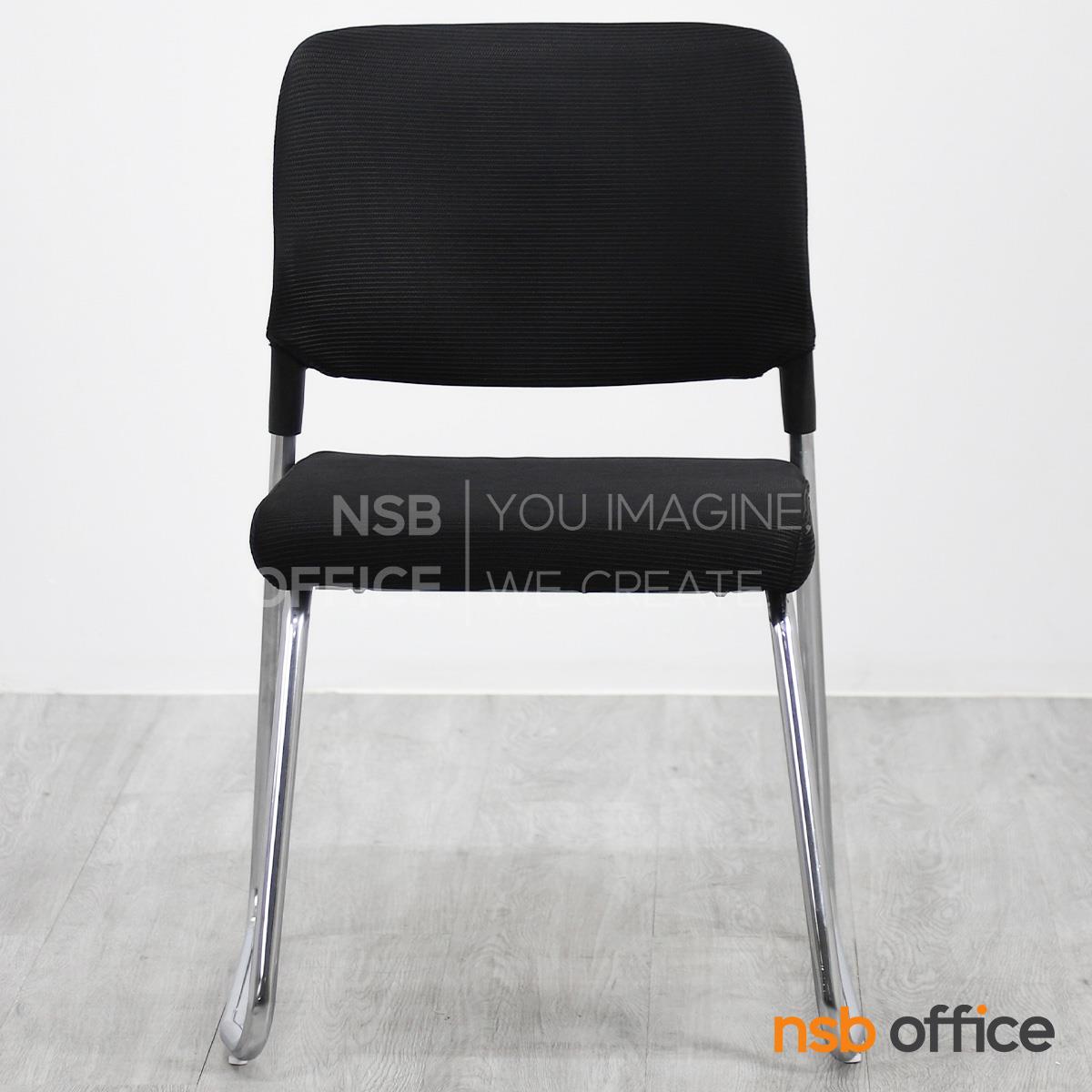 เก้าอี้รับแขกขาตัวยู รุ่น Vermouth (เวอมูธ)  ขาเหล็กชุบโครเมี่ยม