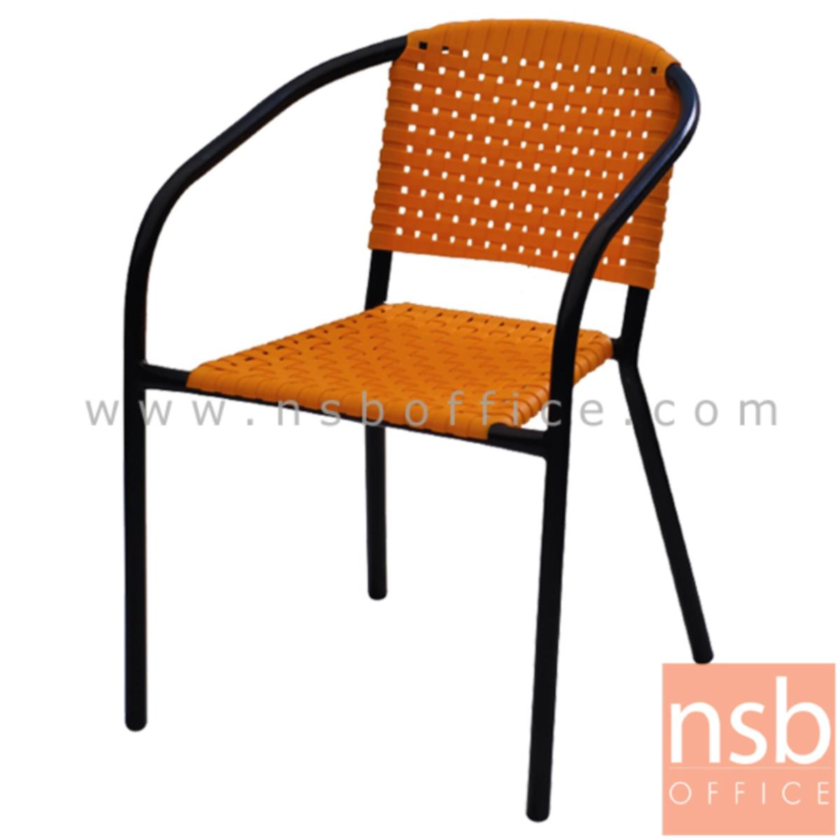 เก้าอี้อเนกประสงค์พลาสติก รุ่น NP-91912  โครงขาเหล็กพ่นดำ