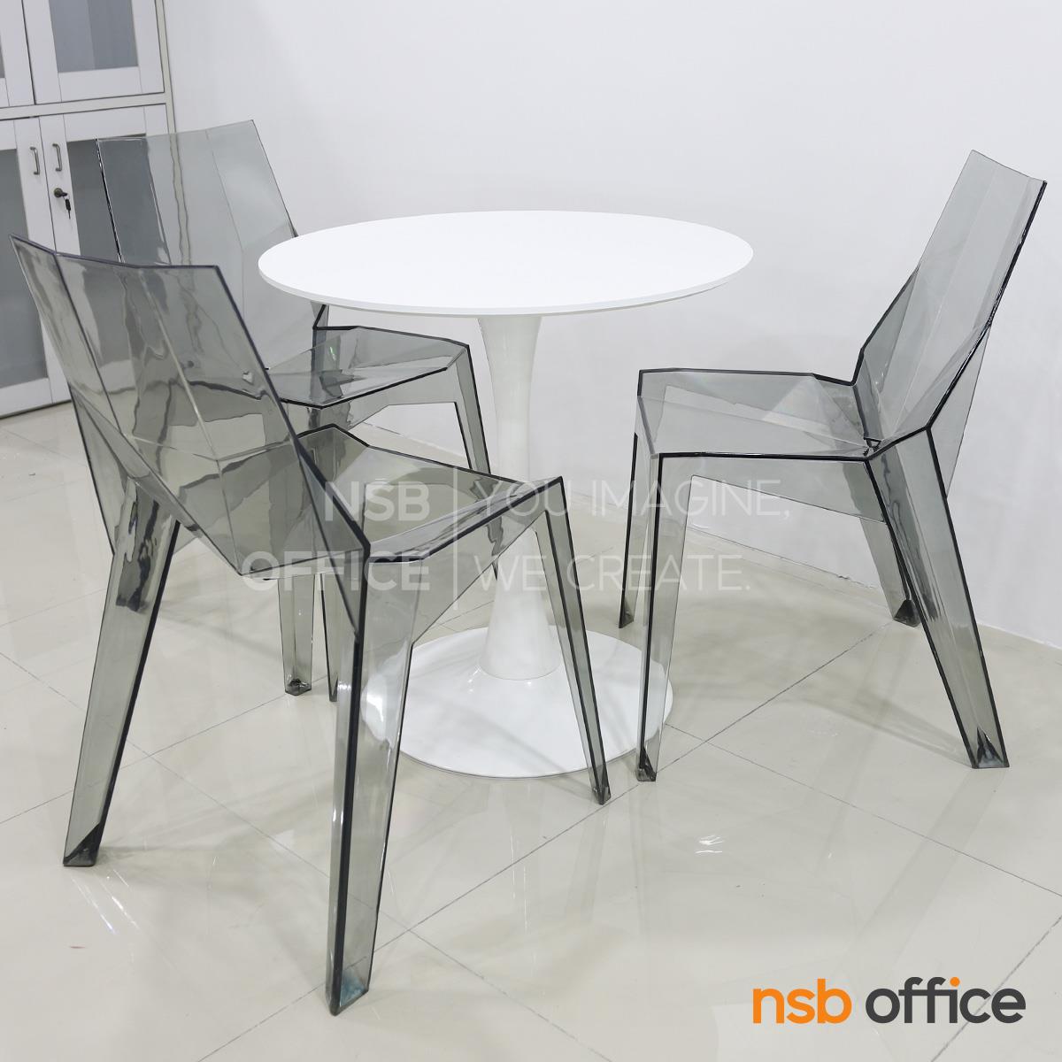 ชุดโต๊ะหน้าท็อปไม้กลม รุ่น Ciabatta (เซียบัตต้า) ขนาด 70Di cm. 