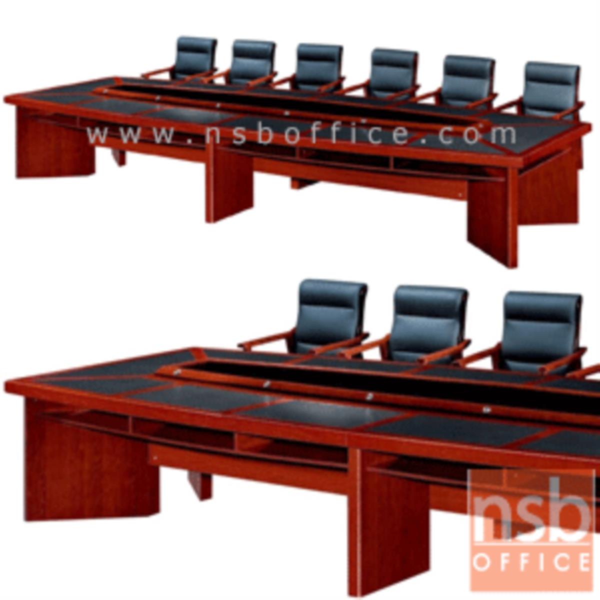 โต๊ะประชุมนำเข้า รุ่น Withers (วิเทอส์)  ขนาด 380W ,480W, 600W, 800W cm.  สีมะฮอกกานี
