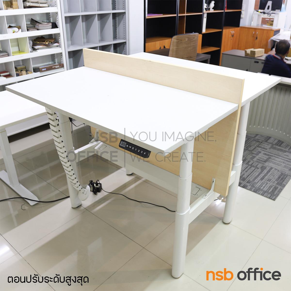 โต๊ะทำงานปรับระดับ Sit 2 Stand ระบบไฟฟ้า รุ่น Aldrich (อัลดริช)  