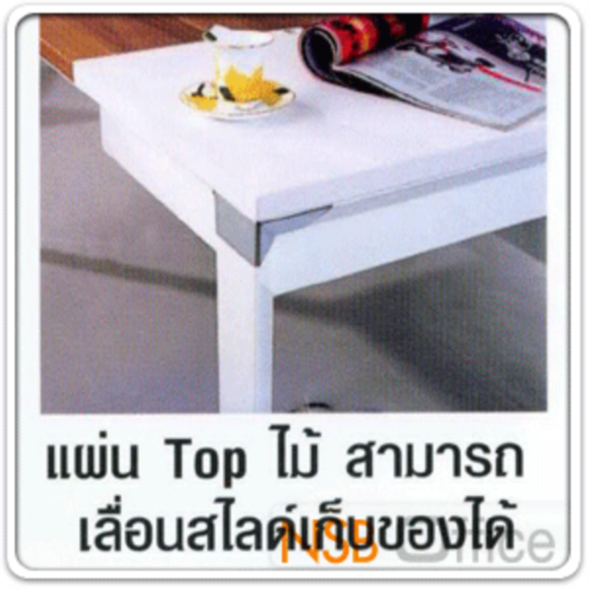 โต๊ะผู้บริหารทรงสี่เหลี่ยมทูโทน รุ่น HB-DK02-1680  ขนาด 160W cm.  ขาเหล็กสีขาว