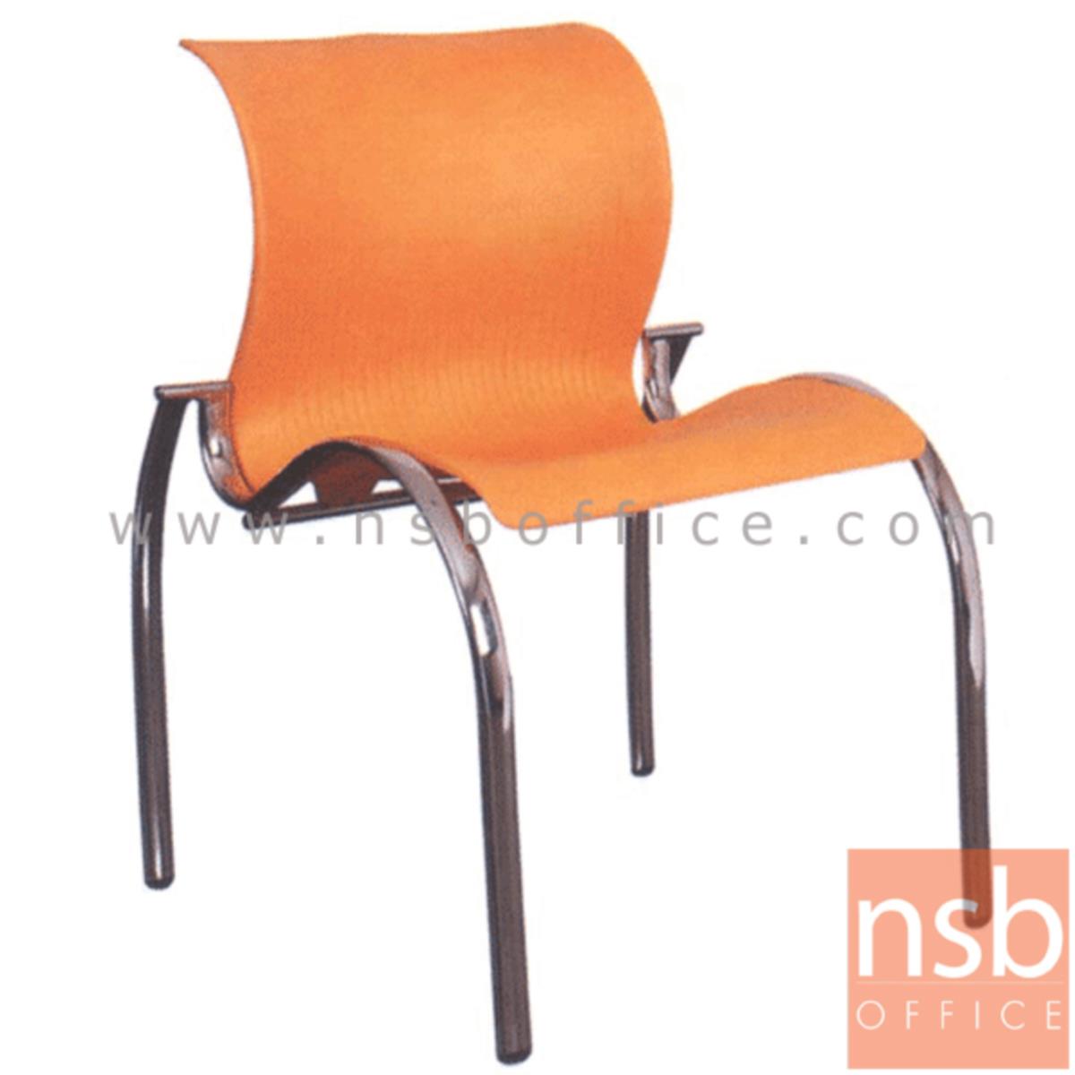 B05A038:เก้าอี้อเนกประสงค์เฟรมโพลี่ รุ่น A4-501 ขาเหล็ก ยกเลิก 16/1/24