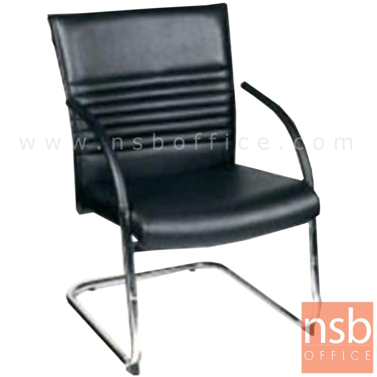 B04A025:เก้าอี้รับแขกขาตัวซี รุ่น Daylan (เดย์แลน)  ขาเหล็กชุบโครเมี่ยม