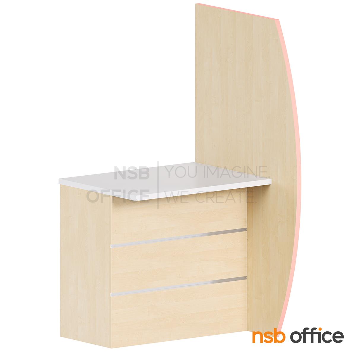 โต๊ะเจาะเลือด รุ่น Pisco (พิสโก้) ขนาด 80W cm.  มีฉากกั้นด้านข้าง