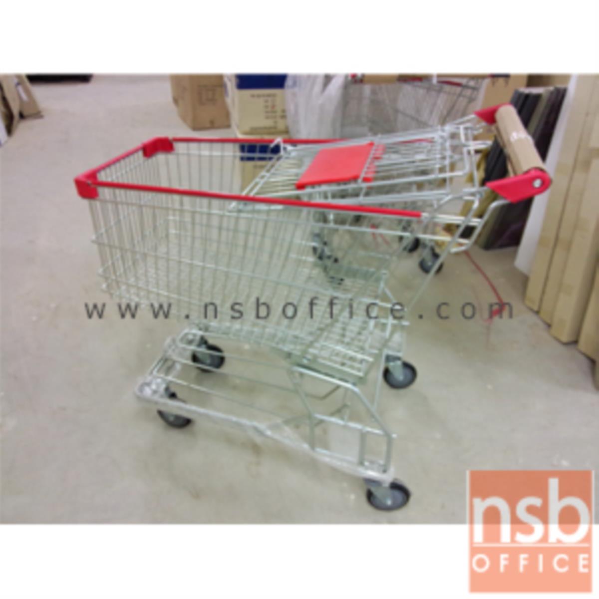 G12A070:รถเข็นซุปเปอร์มาร์เก็ต 150 ลิตร  รุ่น CK-FS5 ขนาด 101W*56.5D*101H cm. 