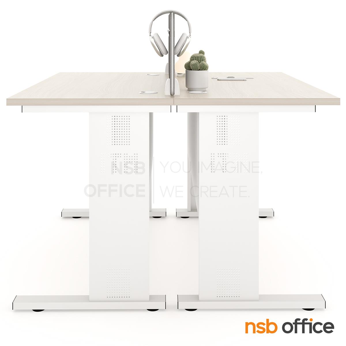 ชุดโต๊ะทำงานกลุ่ม 2-4 ที่นั่ง รุ่น Elderra (เอลเดอร์รา) ขนาด 120W, 240W cm.  2 และ 4 ที่นั่ง 