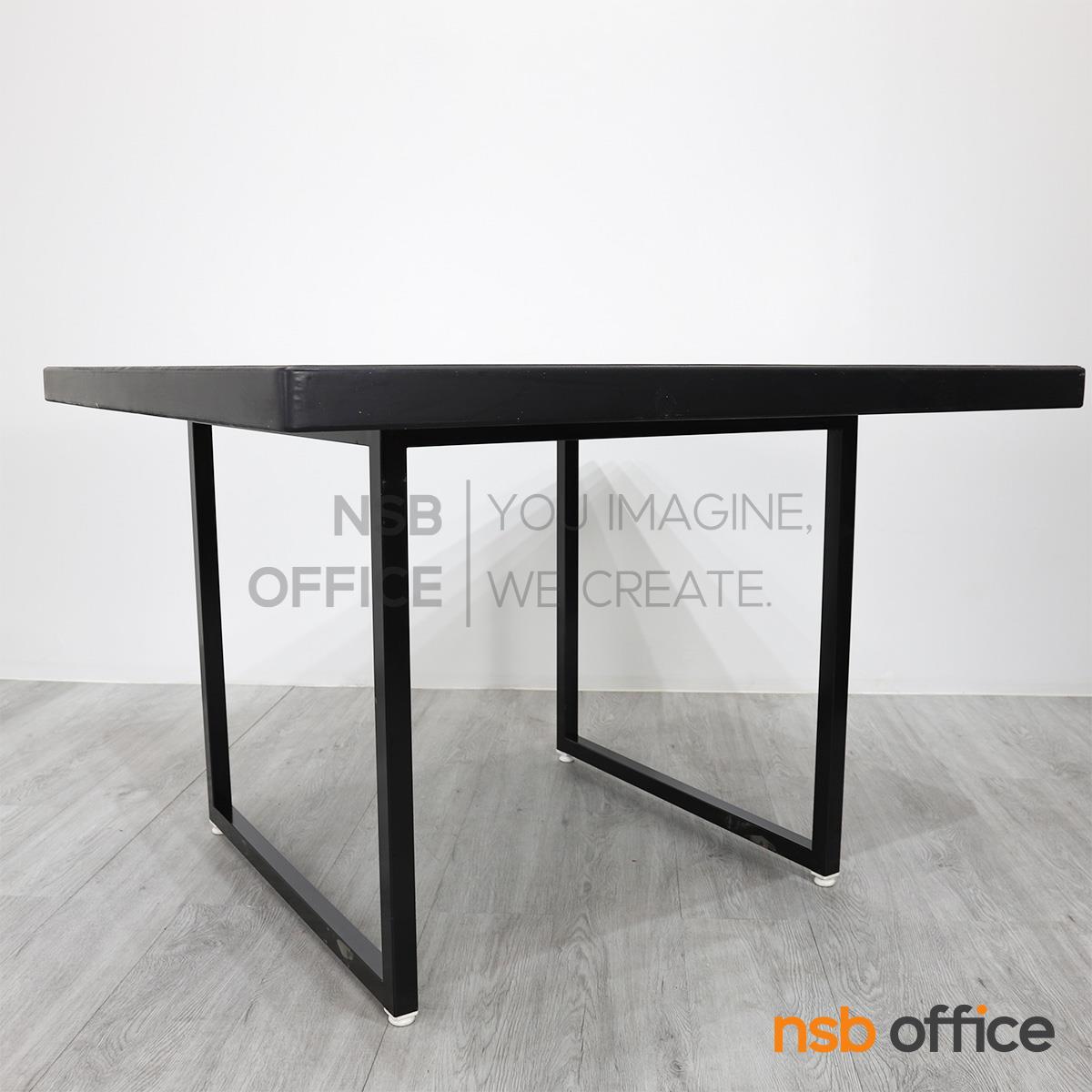 โต๊ะประชุมทรงสี่เหลี่ยม รุ่น Nigella (ไนเจลลา)  ขาเหล็ก