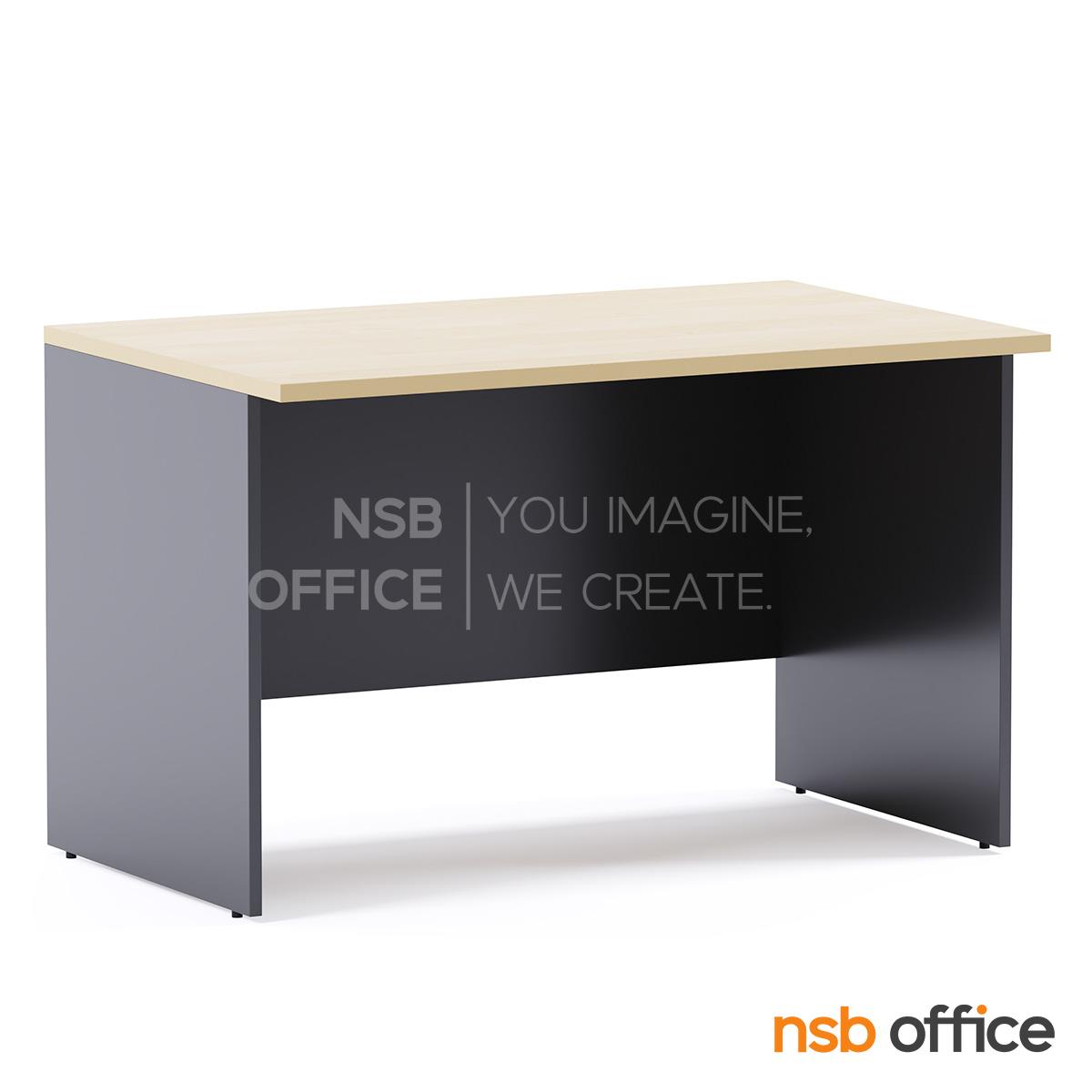 โต๊ะประชุมตรง 75D cm.  ขนาด 80W ,120W ,150W ,180W ,210W cm.   Top ยื่น 10 cm. เมลามีน