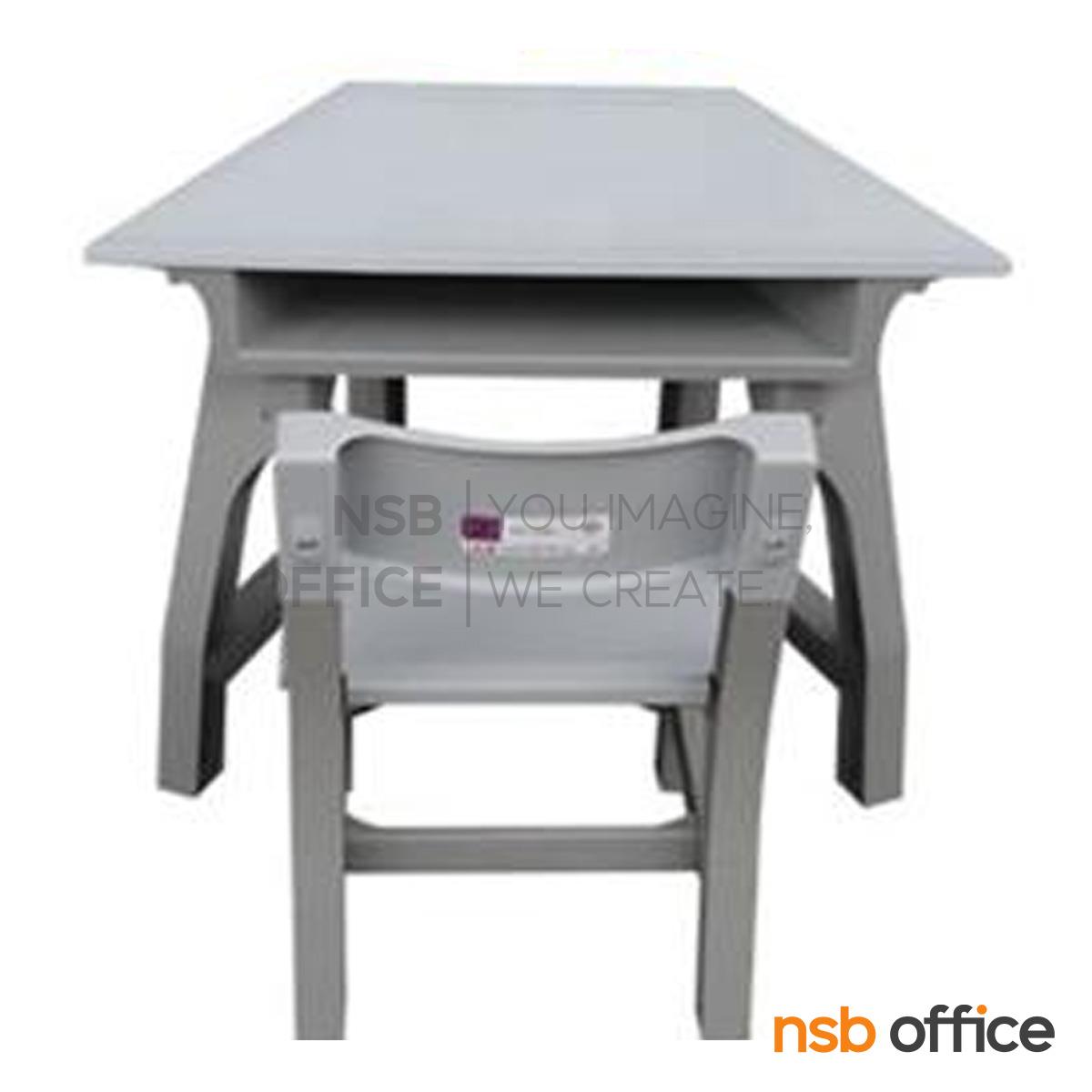 ชุดโต๊ะและเก้าอี้นักเรียน รุ่น Antique (แอนทีค)  ระดับชั้นอนุบาล ขาพลาสติก