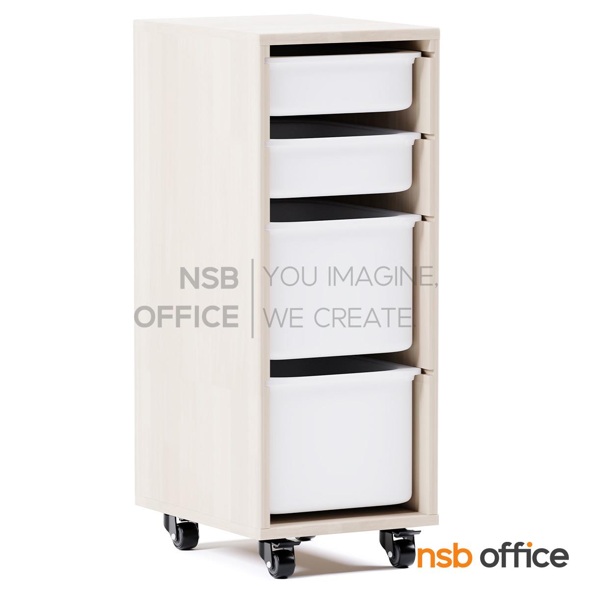 ชั้นเก็บอุปกรณ์การเรียน รุ่น Wizgiz (วิซกิส)  พร้อมถาดเก็บของ ล้อเลื่อน