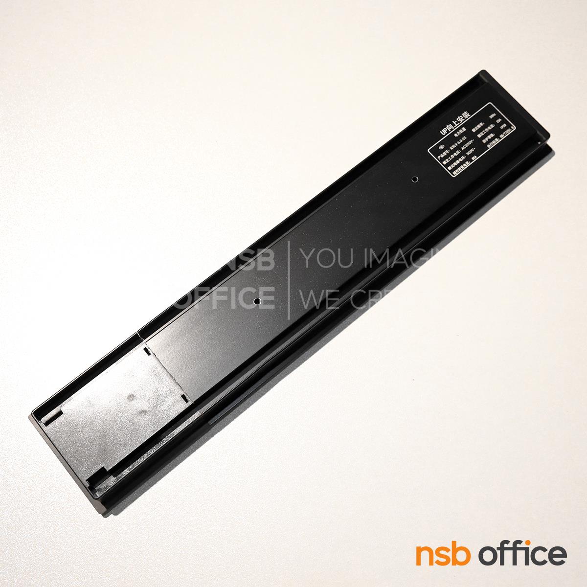 ซ็อกเก็ตรางไฟติดผนัง รุ่น Novelty (โนเวลตี้)  แบบฝังในเสมอแผ่น