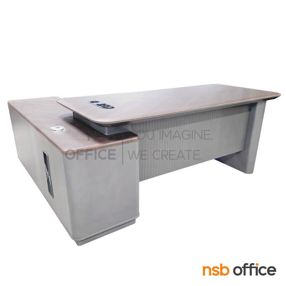 โต๊ะผู้บริหารตัวแอล รุ่น Kernion (เคอร์เนียน) ขนาด 200W cm.  