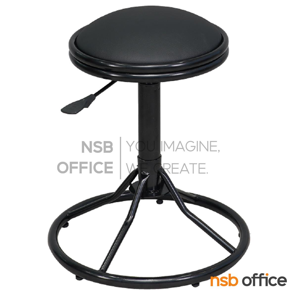 B09A277:เก้าอี้บาร์กลม รุ่น Fronex (ฟรอนเน็กซ์) โครงขาเหล็ก 