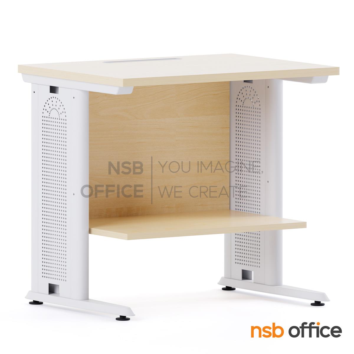 โต๊ะวางปริ้นเตอร์  รุ่น Faelith (เฟลิธ) ขนาด 60D, 75D cm. ขาเหล็กตัวแอล