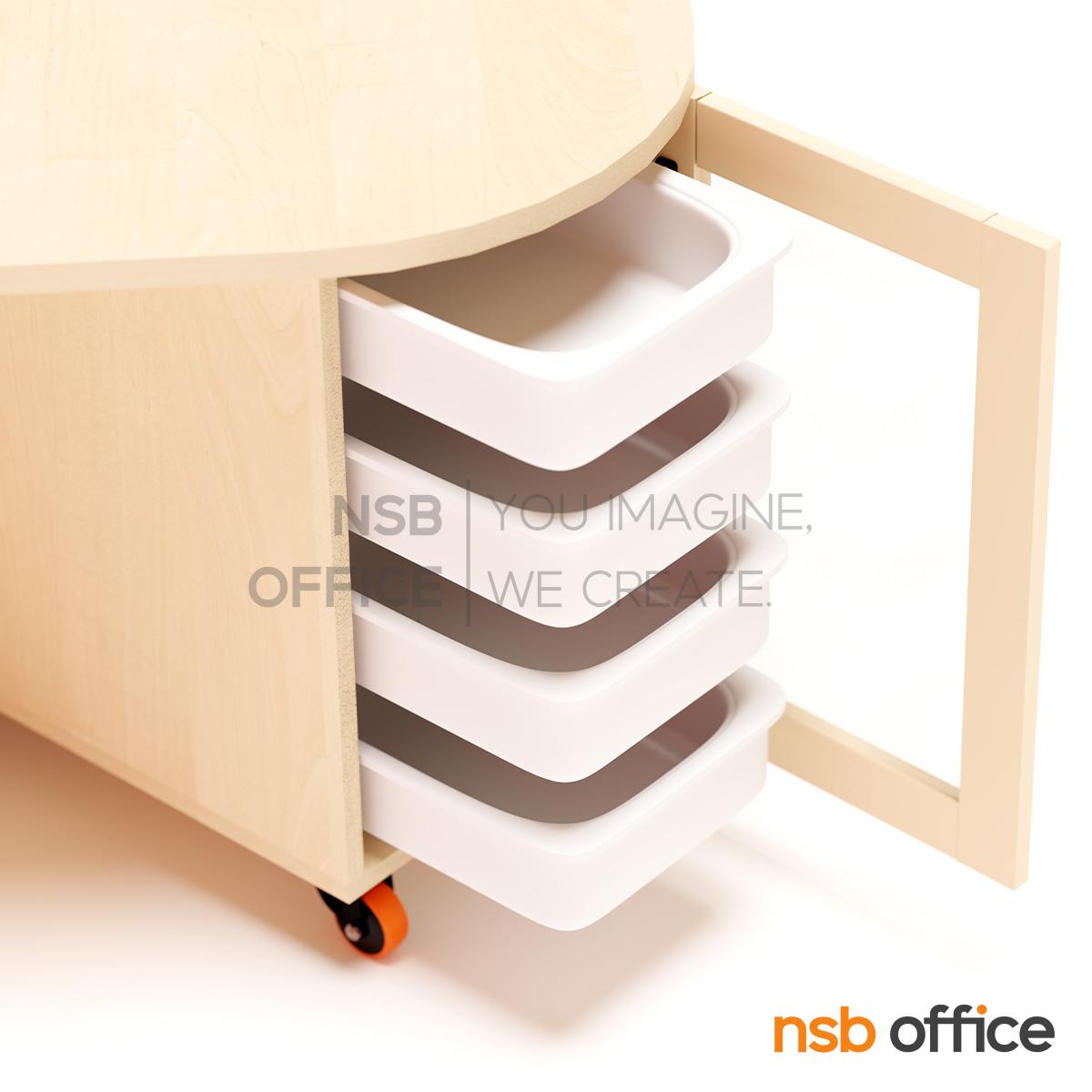 โต๊ะทดลอง STEM รุ่น Aerosmith (แอโรสมิธ) ขนาด 150W cm.  ล้อเลื่อน