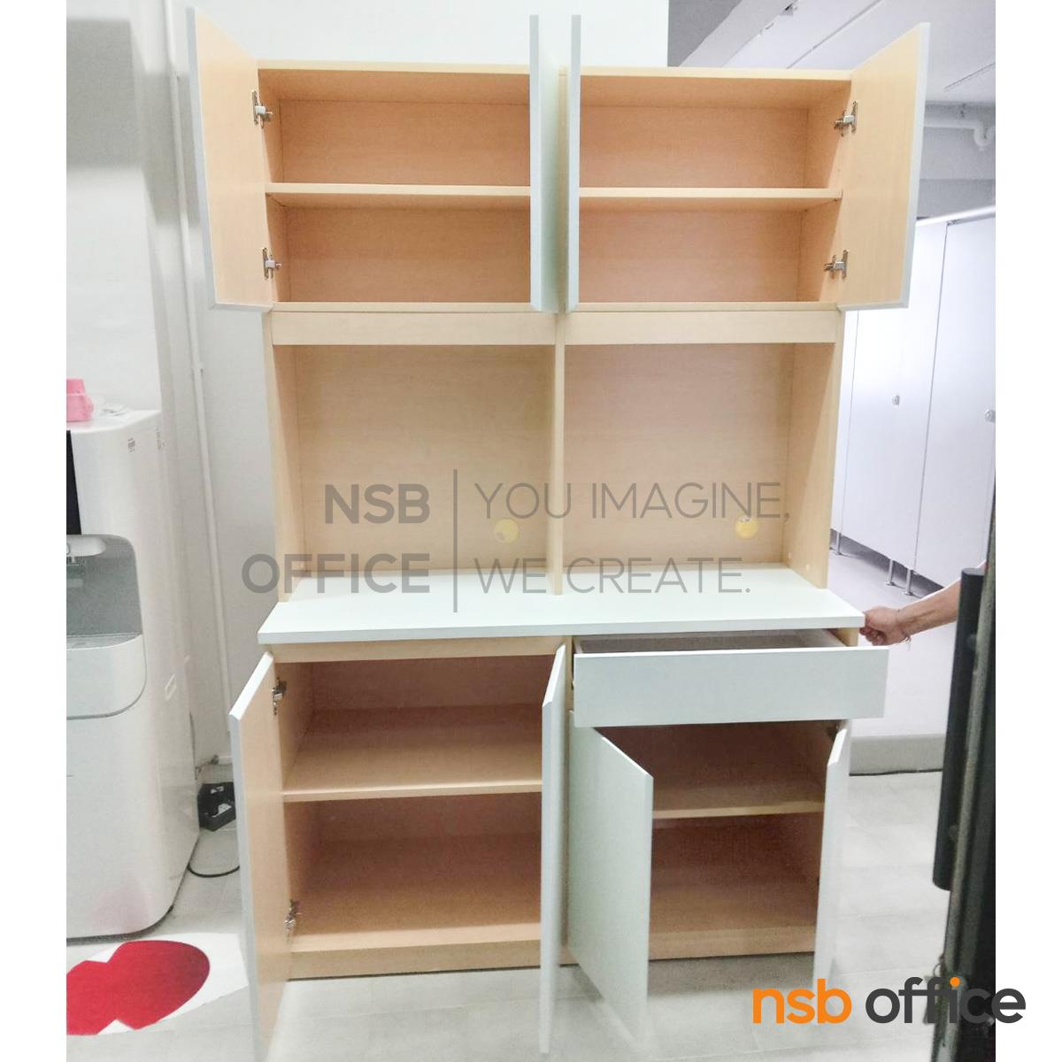 ชุดตู้ครัว รุ่น Lavery (ลาเวอรี่) ขนาด 120W, 150W cm. เมลามีน