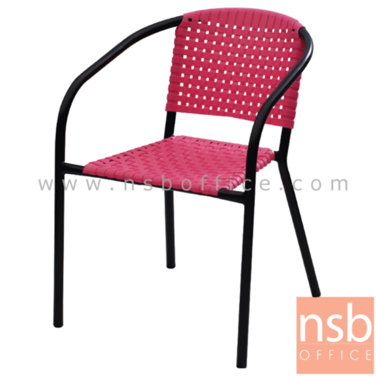 เก้าอี้อเนกประสงค์พลาสติก รุ่น NP-91912  โครงขาเหล็กพ่นดำ