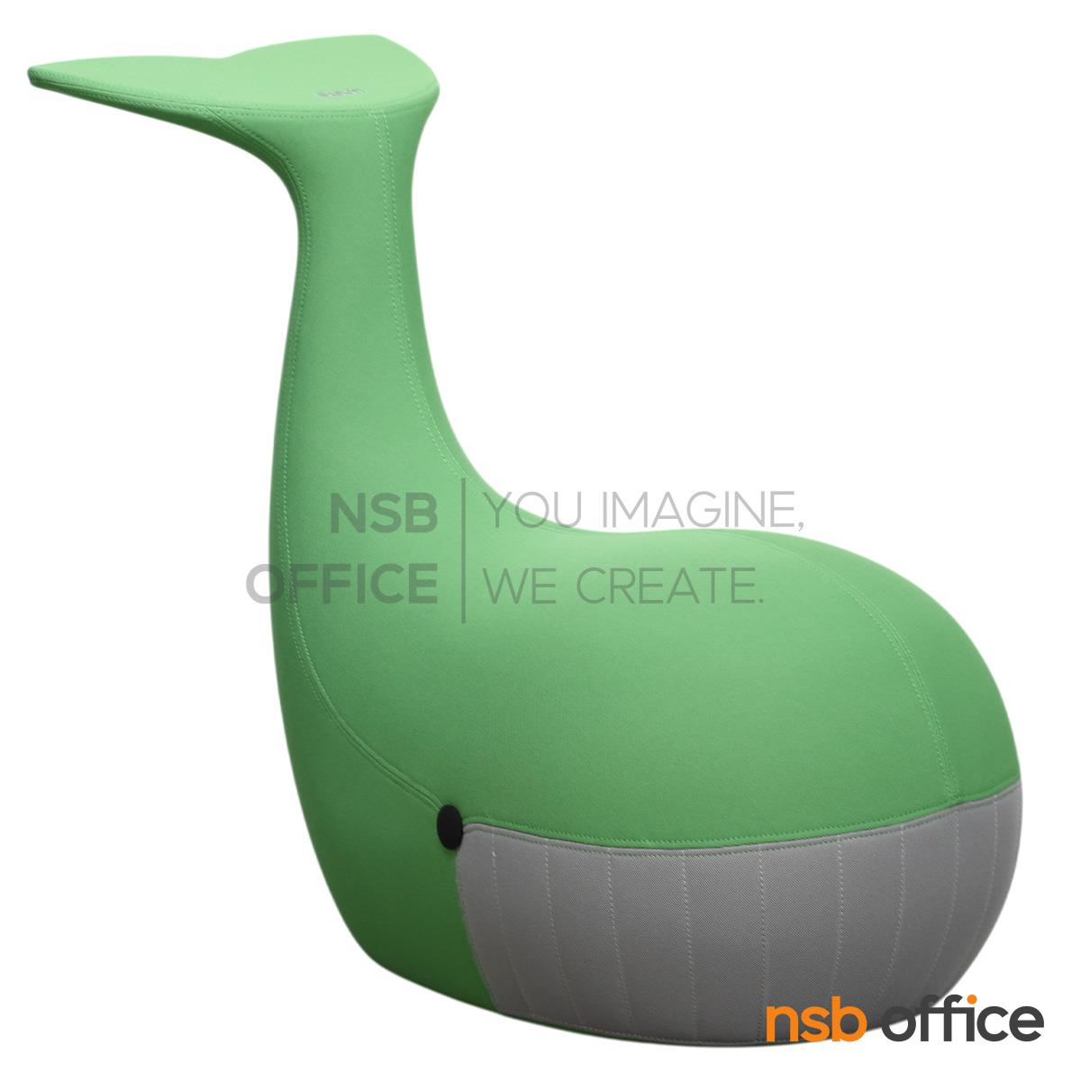 สตูลรูปทรงวาฬ รุ่น Beluga (เบลูก้า) ขนาด 46W*80D*72H cm. 
