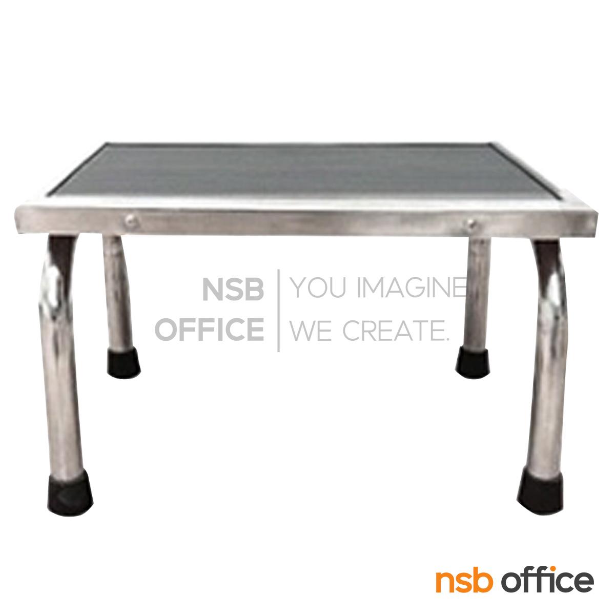 บันไดขึ้นเตียงสแตนเลส 1 ขั้น  รุ่น Venice (เวนิส)  