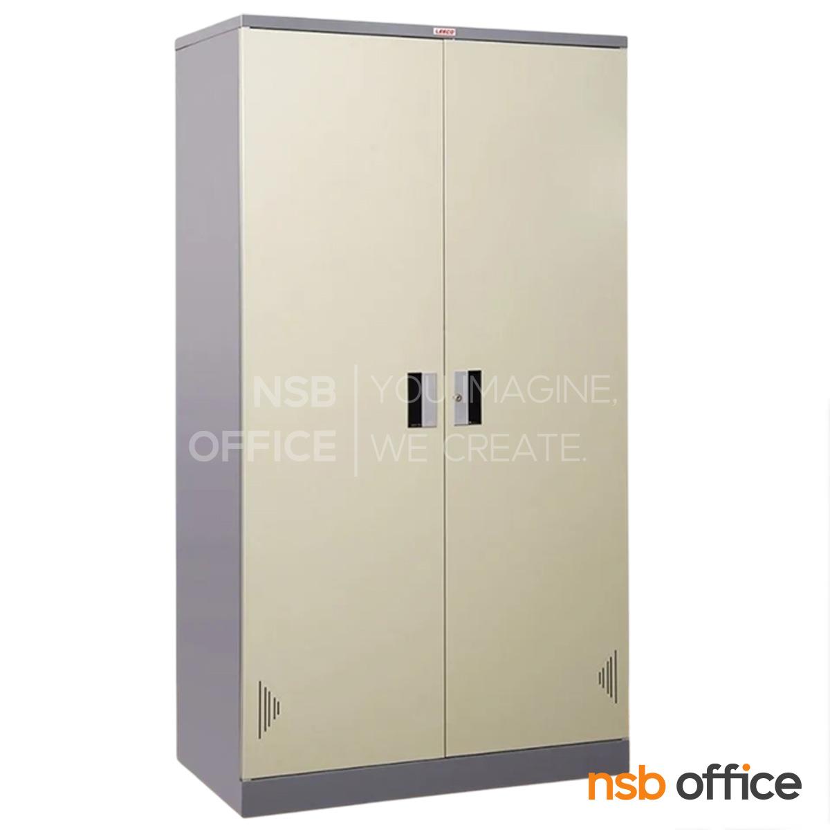 ตู้เสื้อผ้าเหล็ก 2 บานเปิด รุ่น WD-02  มีลิ้นชัก