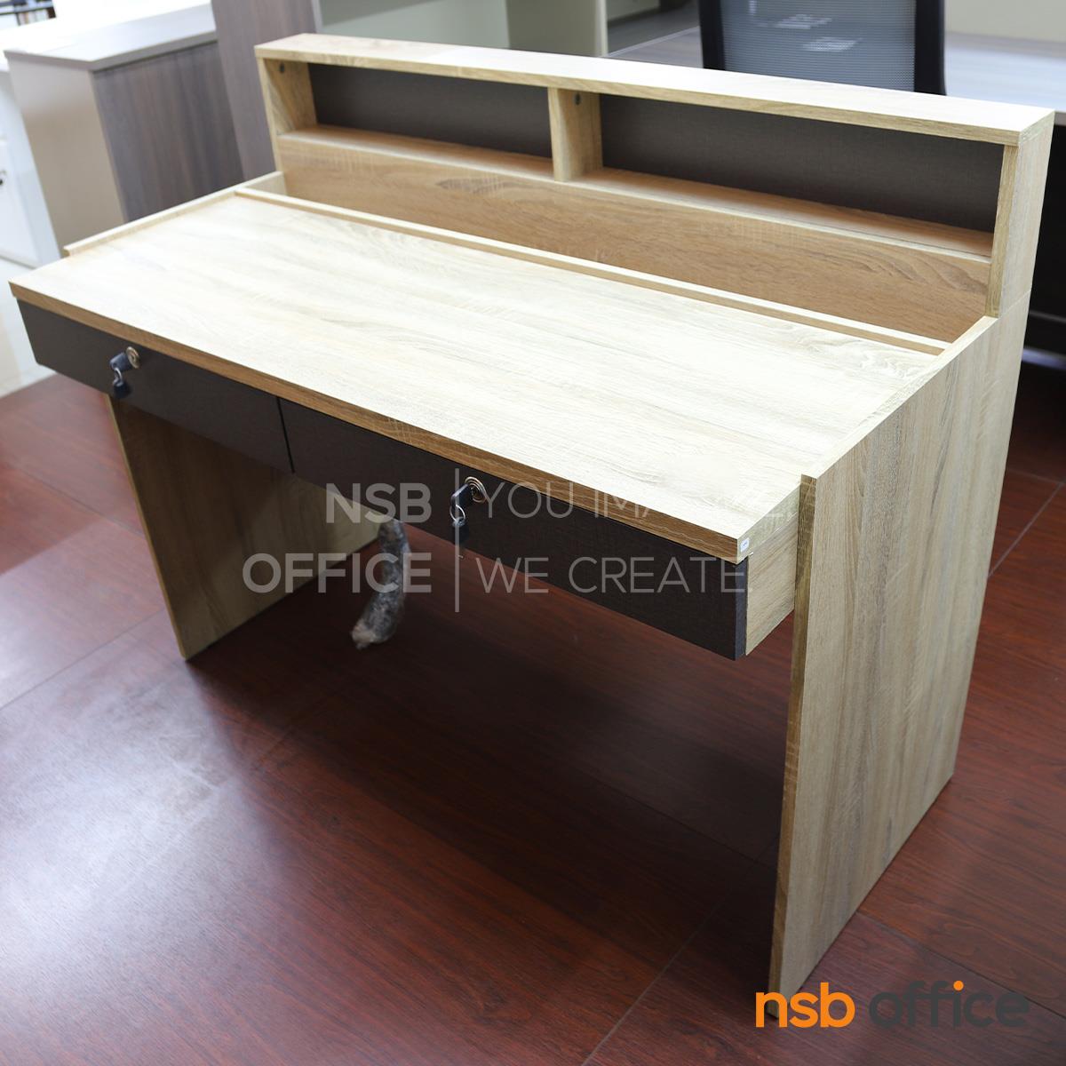 เคาน์เตอร์หน้าตรง รุ่น Bobby (บ๊อบบี้) ขนาด 120W cm. สีโซลิด/กราไฟท์