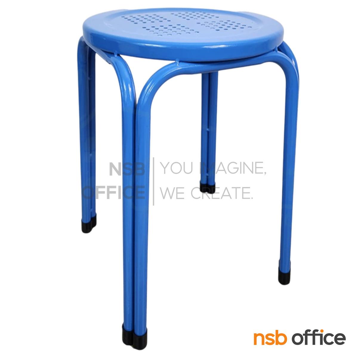 เก้าอี้สตูลเหล็ก รุ่น Redie (เรดี้)  ขาคู่ (ขายยกกล่อง กล่องละ 12 ตัว)