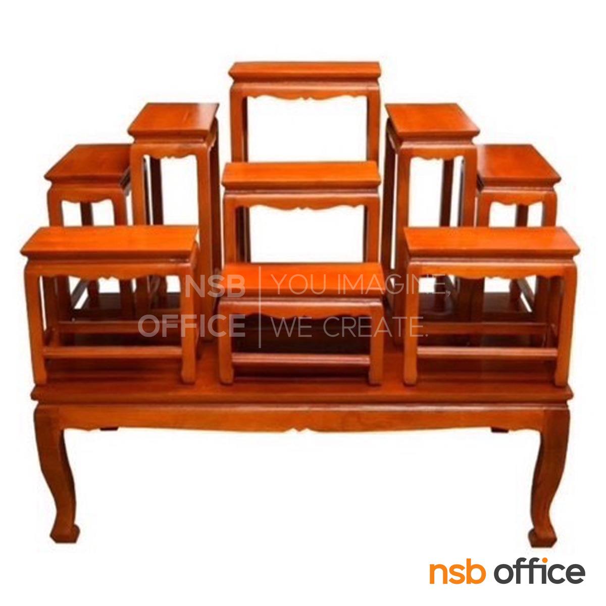 โต๊ะหมู่บูชาหมู่ 9 หน้า 6 รุ่น จอมใจ  