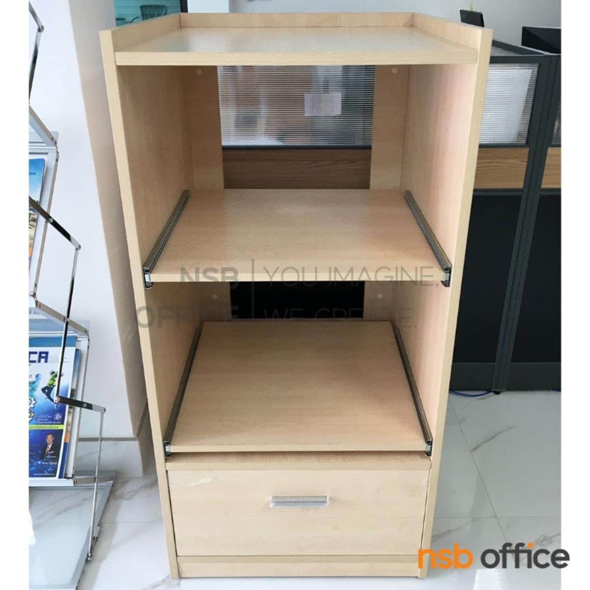 ตู้วางปริ้นเตอร์ ระบบถาดเลื่อน รุ่น Print tower - A (วางได้ 3 เครื่อง) 