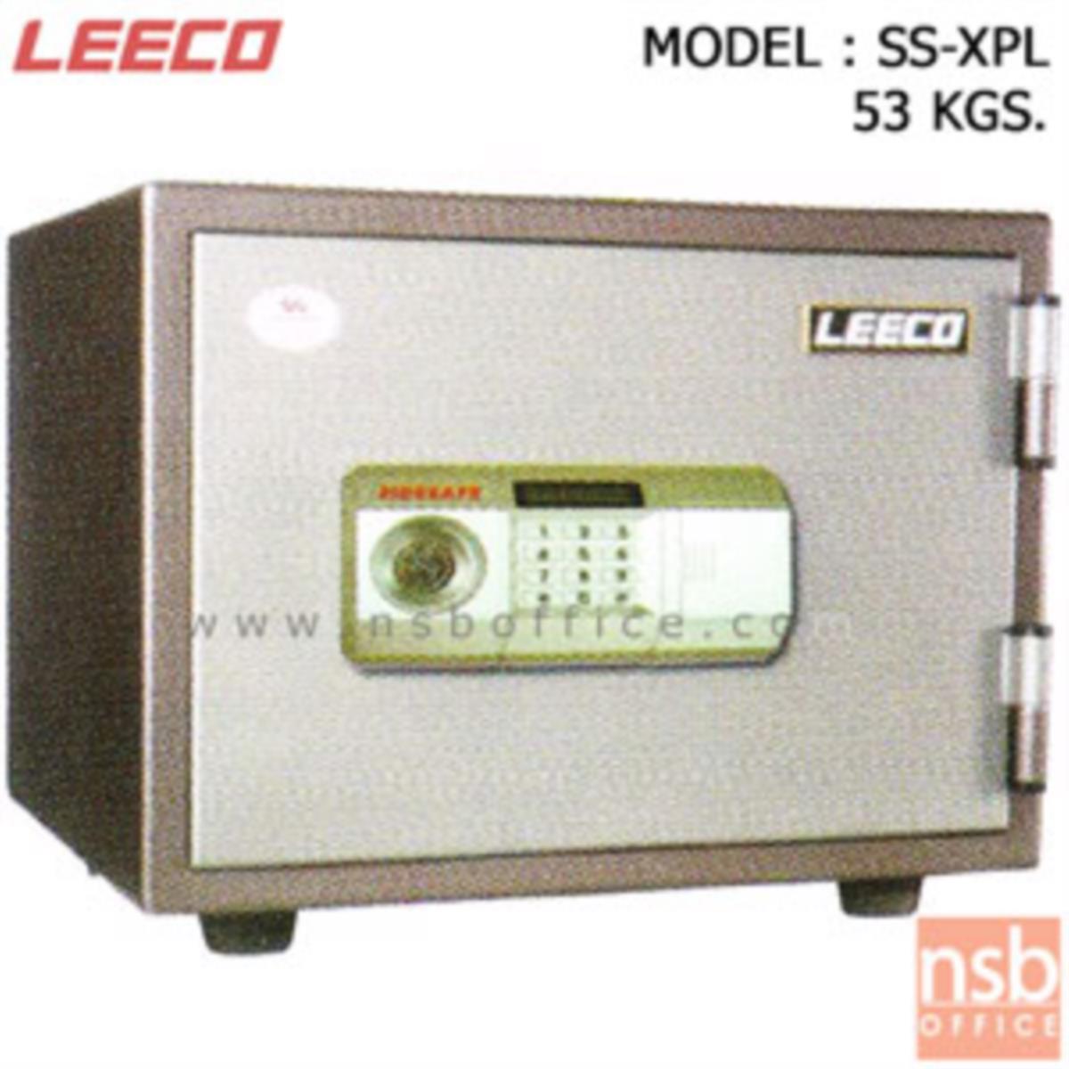 ตู้เซฟดิจิตอล 53 กก. (1 รหัสกด / 1 ปุ่มหมุนบิด) LEECO SS-XPL   