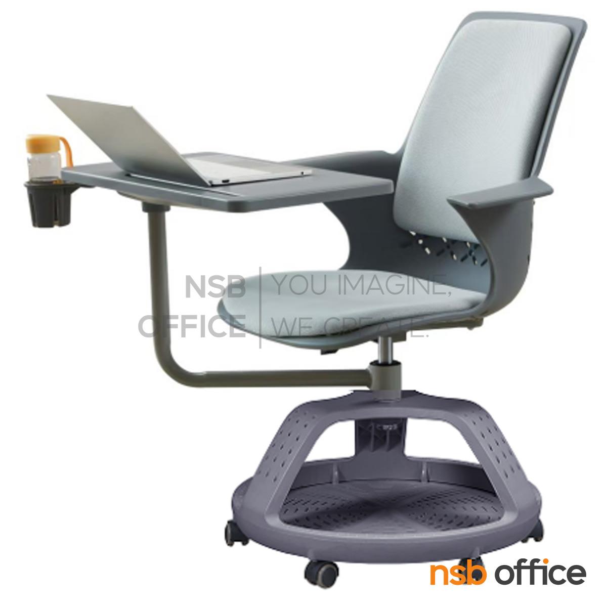 เก้าอี้เลคเชอร์เฟรมโพลี่ล้อเลื่อน รุ่น Thumbelina (ทัมเบลิน่า)  ฐานวางกระเป๋าได้ ล้อเลื่อน