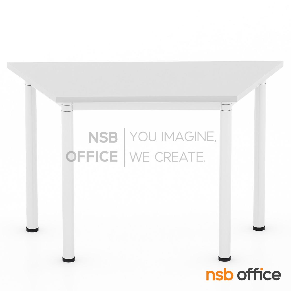 โต๊ะเรียนกิจกรรมทรงคางหมู รุ่น Octal 105, 120, 140W cm ไม่มีล้อเลื่อน (สำหรับกลุ่ม 8 คน)