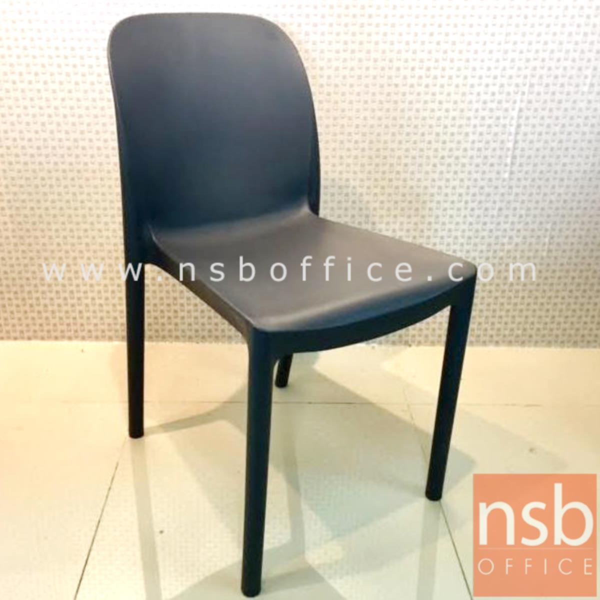 เก้าอี้โมเดิร์นพลาสติก(PP)ล้วน รุ่น PO-PN73 ขนาด 41W cm. 
