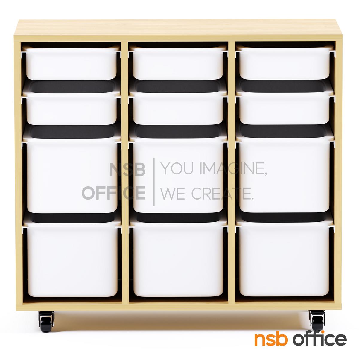 ชั้นเก็บอุปกรณ์การเรียน รุ่น Bellatrix (เบลลาทริกซ์) ขนาด 3 ,4 ,5 และ 6 ช่อง พร้อมถาดเก็บของ ล้อเลื่อน