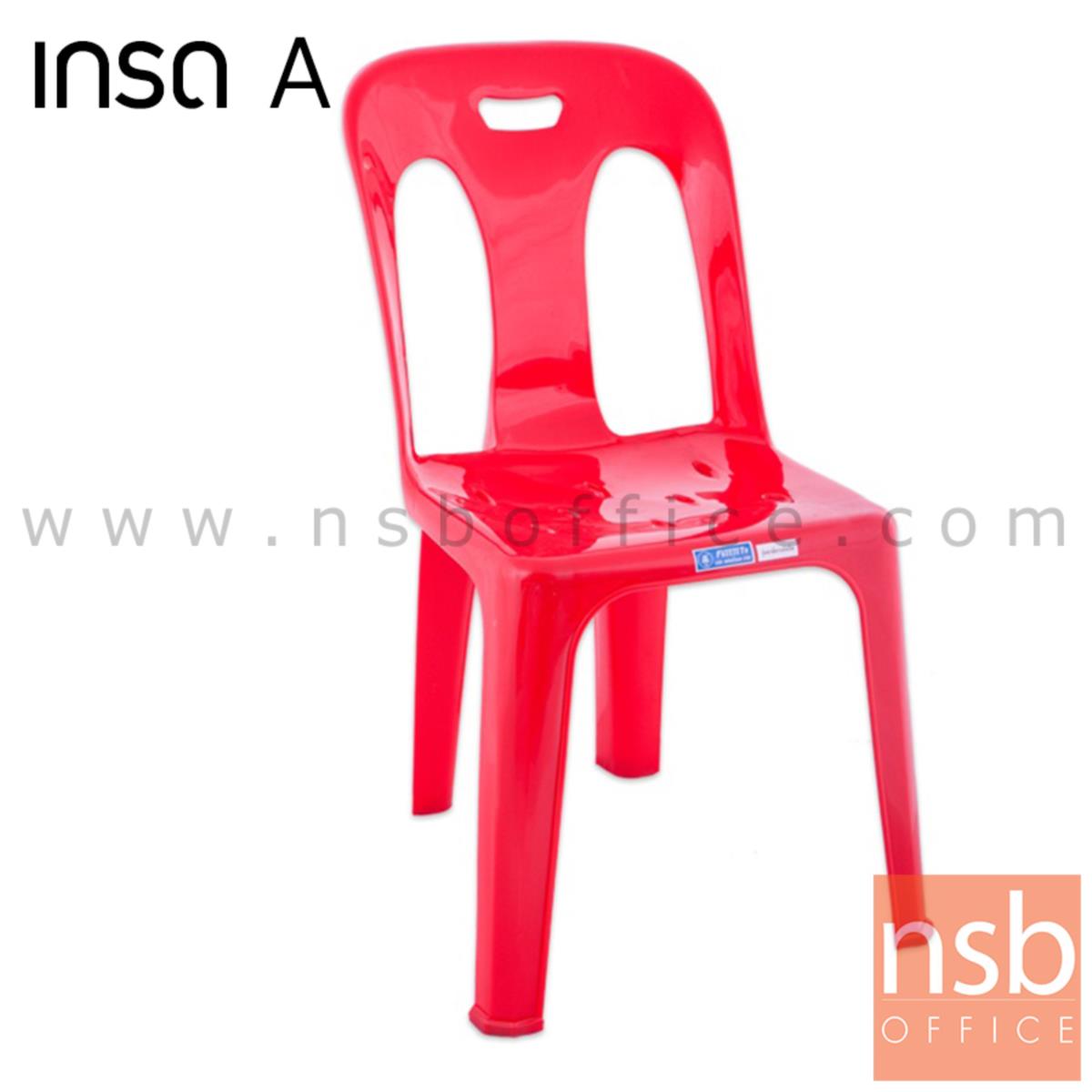 เก้าอี้พลาสติก รุ่น SILVER _CHAIR ซ้อนเก็บได้ (พลาสติกเกรด A) 